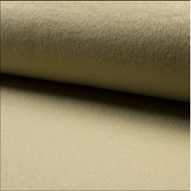 Au mètre, lainage doux polyester SABLE en 150cm n°10856