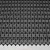 Guipure dentelle noire au mètre en 85cm n°10241