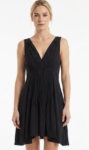 Au mètre soie NOIRE Sonia Rykiel en 140cm n° 11022