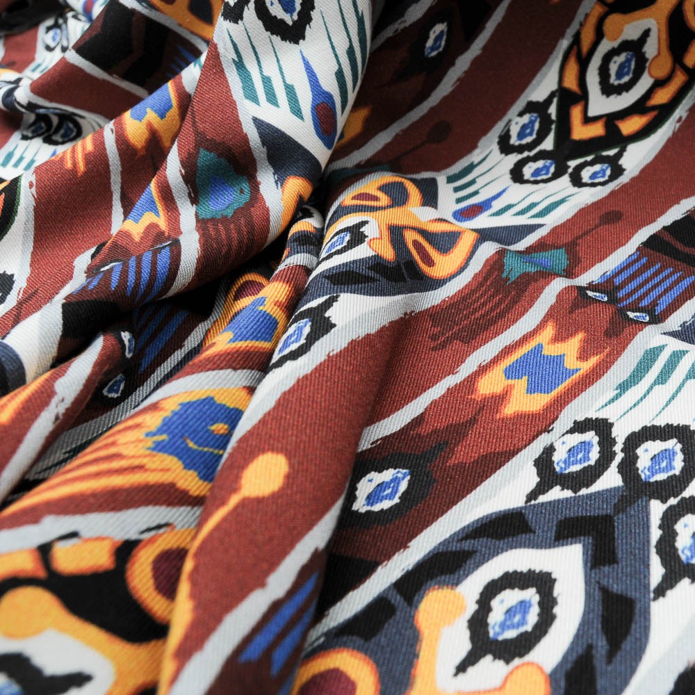 Coton Haute Couture tribal à bandes