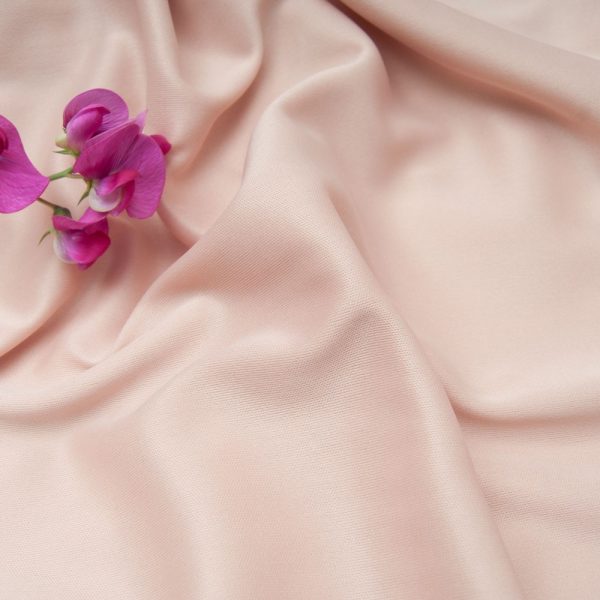 doublure jolie maille Acétate, polyester rose nude