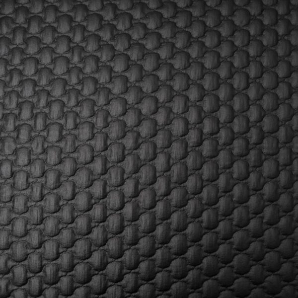 doublure type "matelassée" noire polyamide