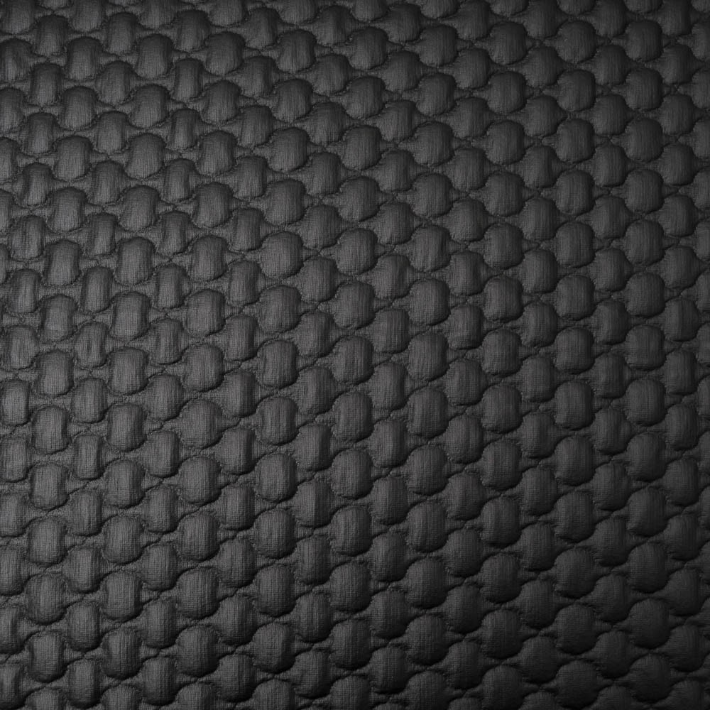 doublure type "matelassée" noire polyamide