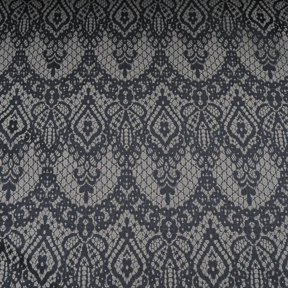 Jacquard noir et beige doré Haute Couture