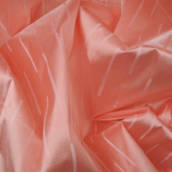 Jacquard Soie rose Haute Couture
