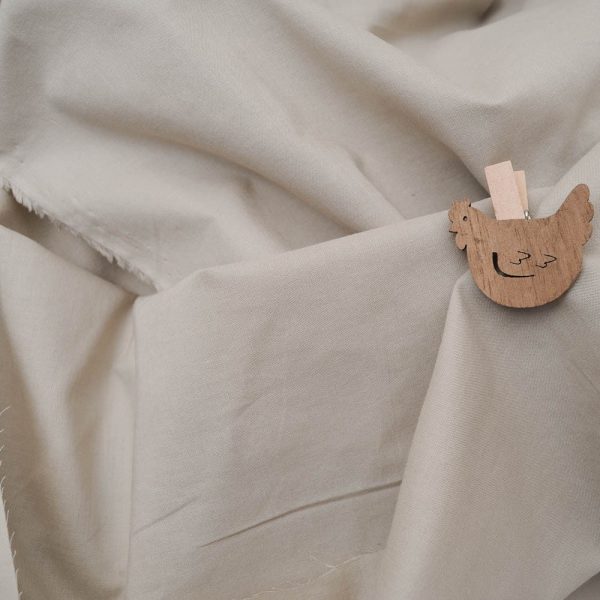 léger coton taupe 1005