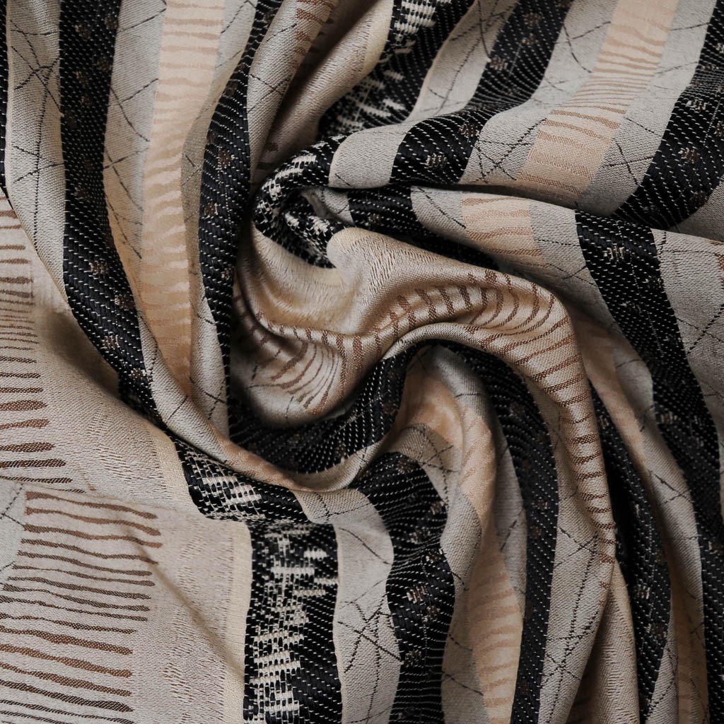 Magnifique Jacquard d'Italie beige