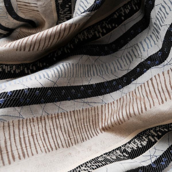Magnifique Jacquard d'Italie beige