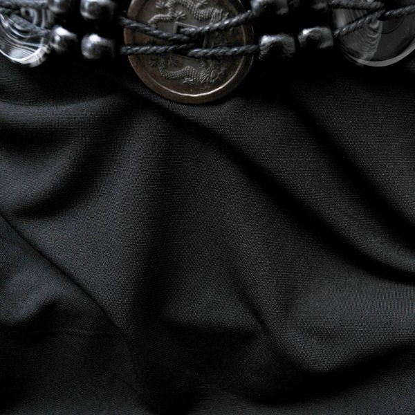 maille lycra polyamide noir