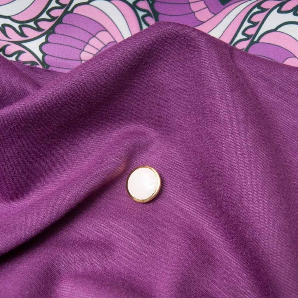 maille Milano aubergine Viscose polyester