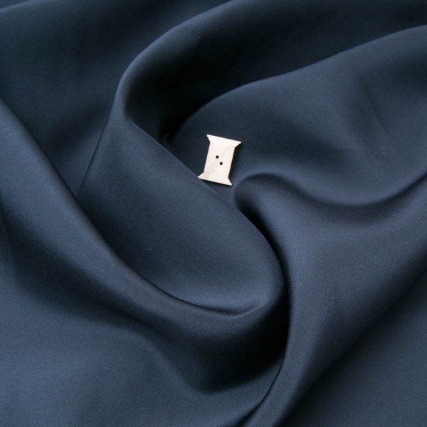 soie Sonia Rykiel bleu nuit