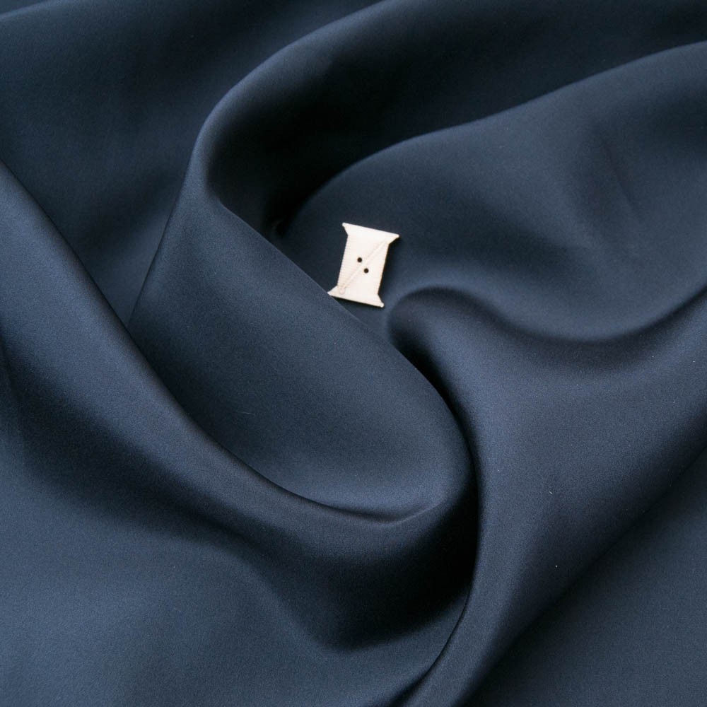 soie Sonia Rykiel bleu nuit