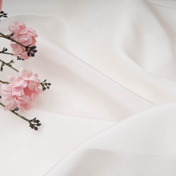 Organza de soie Sonia Rykiel écrue
