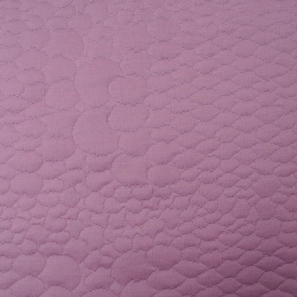 polyester gaufré parme