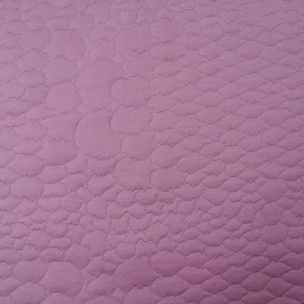 polyester gaufré parme