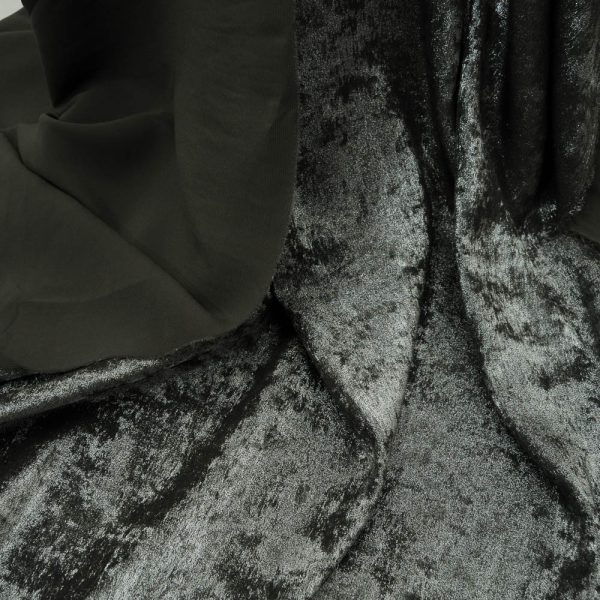polyester kaki lurex