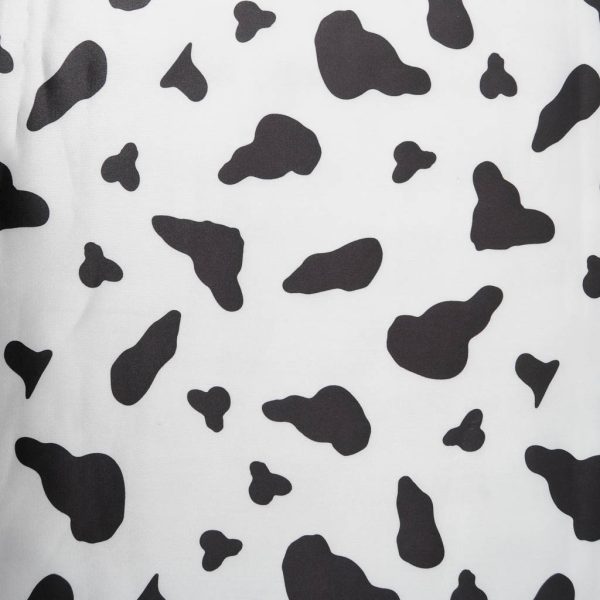 Satin polyester vache déguisement