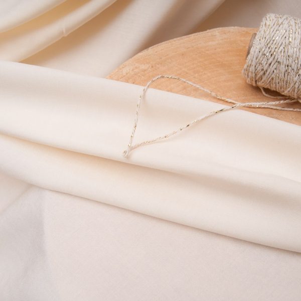 douce viscose couleur crème vanille Haut de gamme