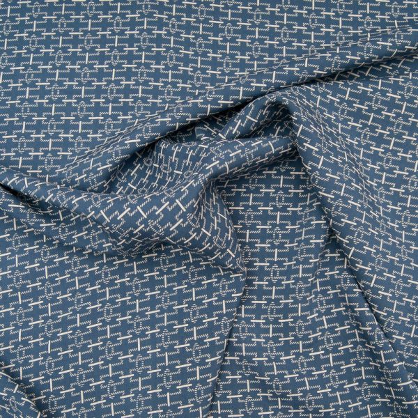 viscose bleu horizon