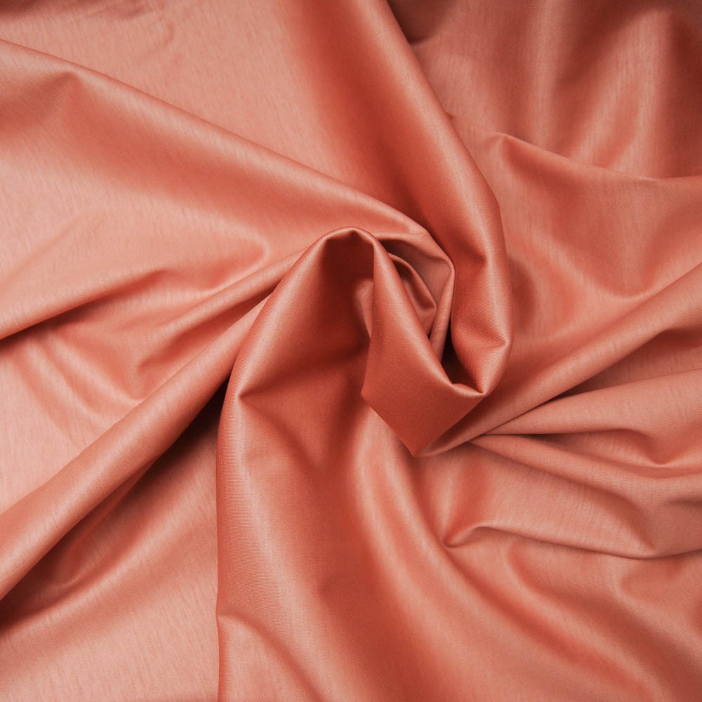 viscose stretch abricot foncé unie