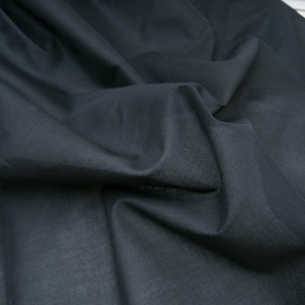 voile coton noir
