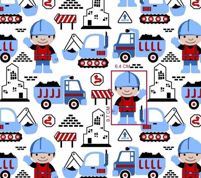 Coton OEKO TEX Chef chantier bleu fond blanc