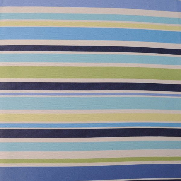 Coupon BAYADERE bleu vert Toile Polyester 1m20
