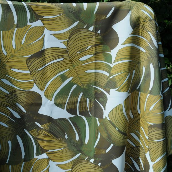 Coupon Toile Polyester Ameublement Jungle 1m80 par 195cm