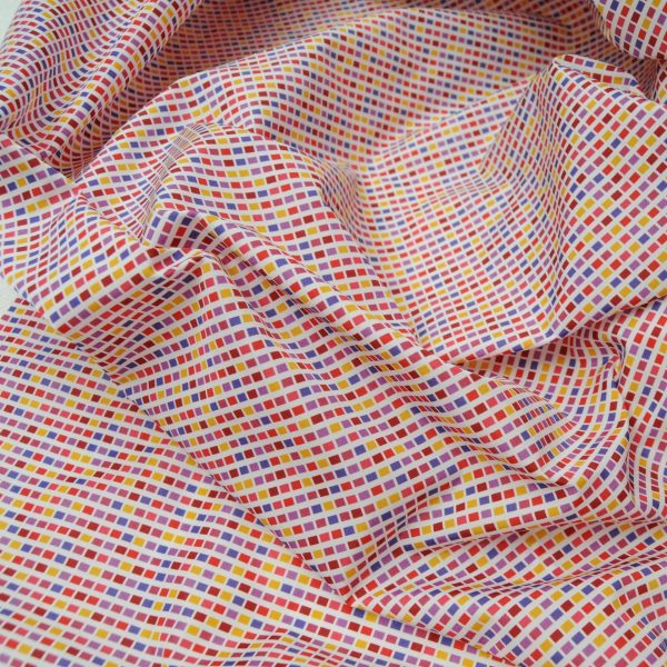 Coupon viscose et coton Haut de gamme 1m35
