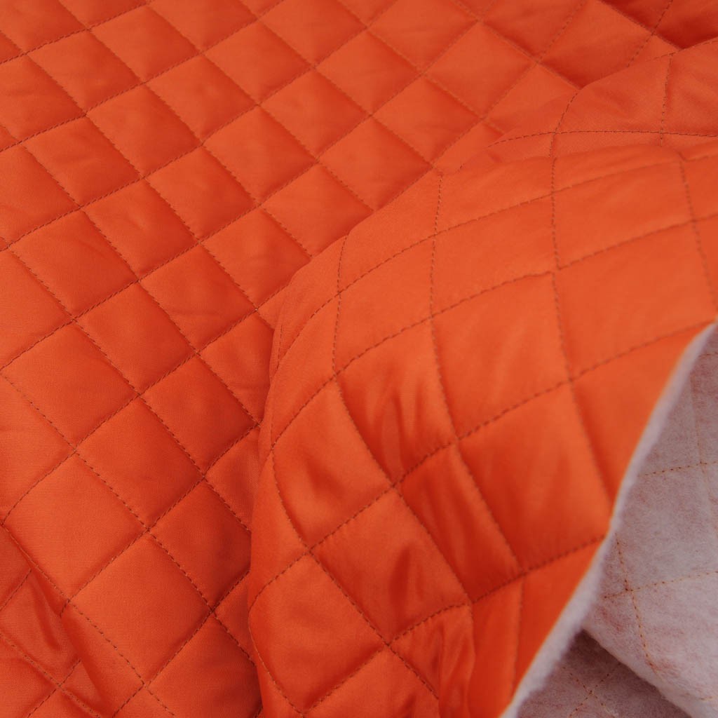 Doublure matelassée rouille