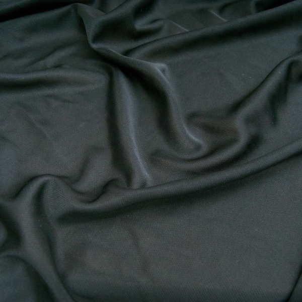 Doublure noire Maille stretch acétate polyamide