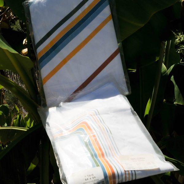 Drap 1 pers 180 x 290 cm 100% Coton blanc