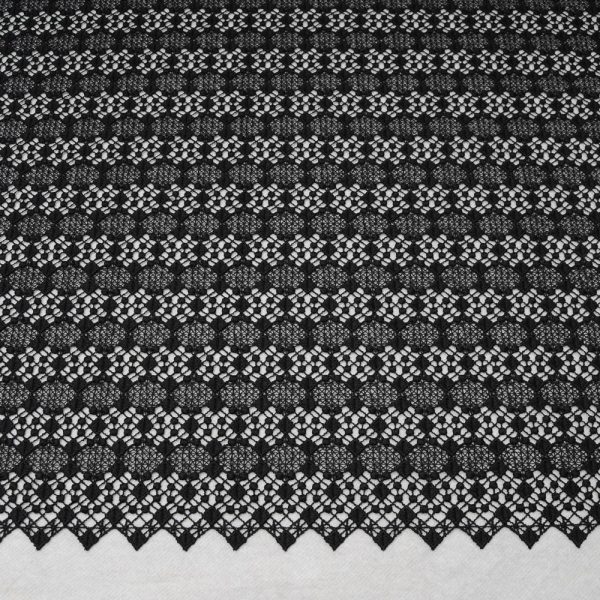 Guipure dentelle noire Haut de gamme