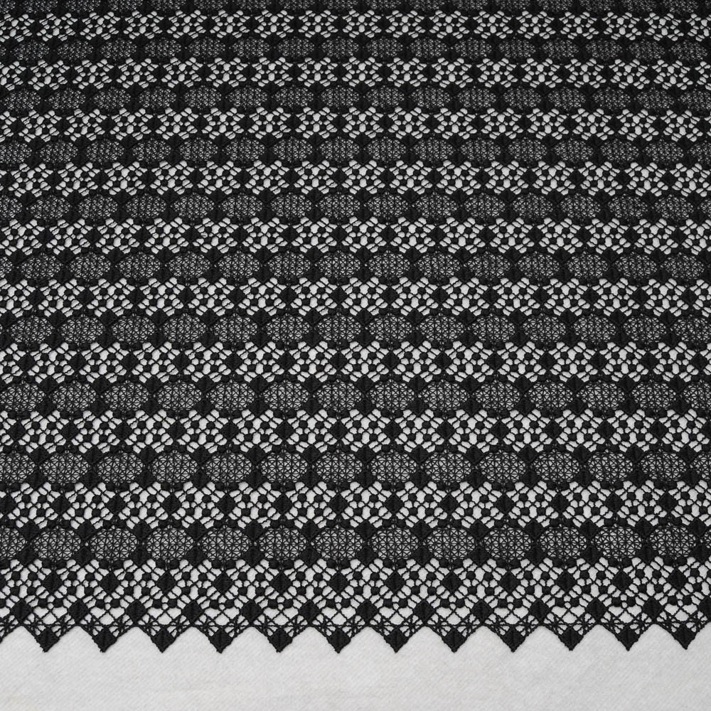 Guipure dentelle noire Haut de gamme
