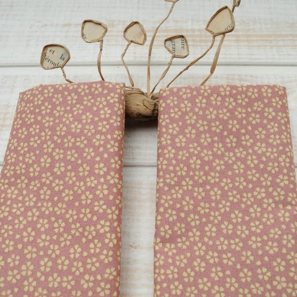 Mini coupon toile coton "MYO Rose" 50x 75cm