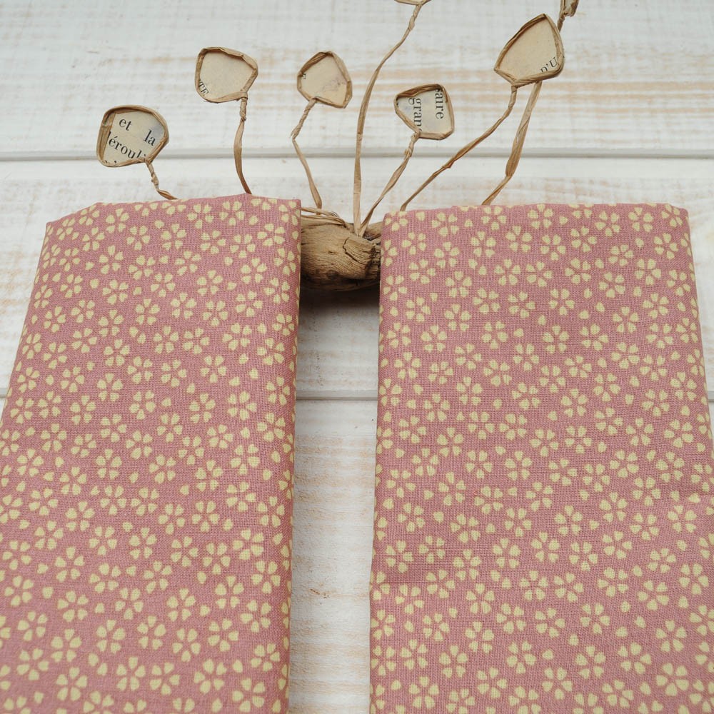Mini coupon toile coton "MYO Rose" 50x 75cm