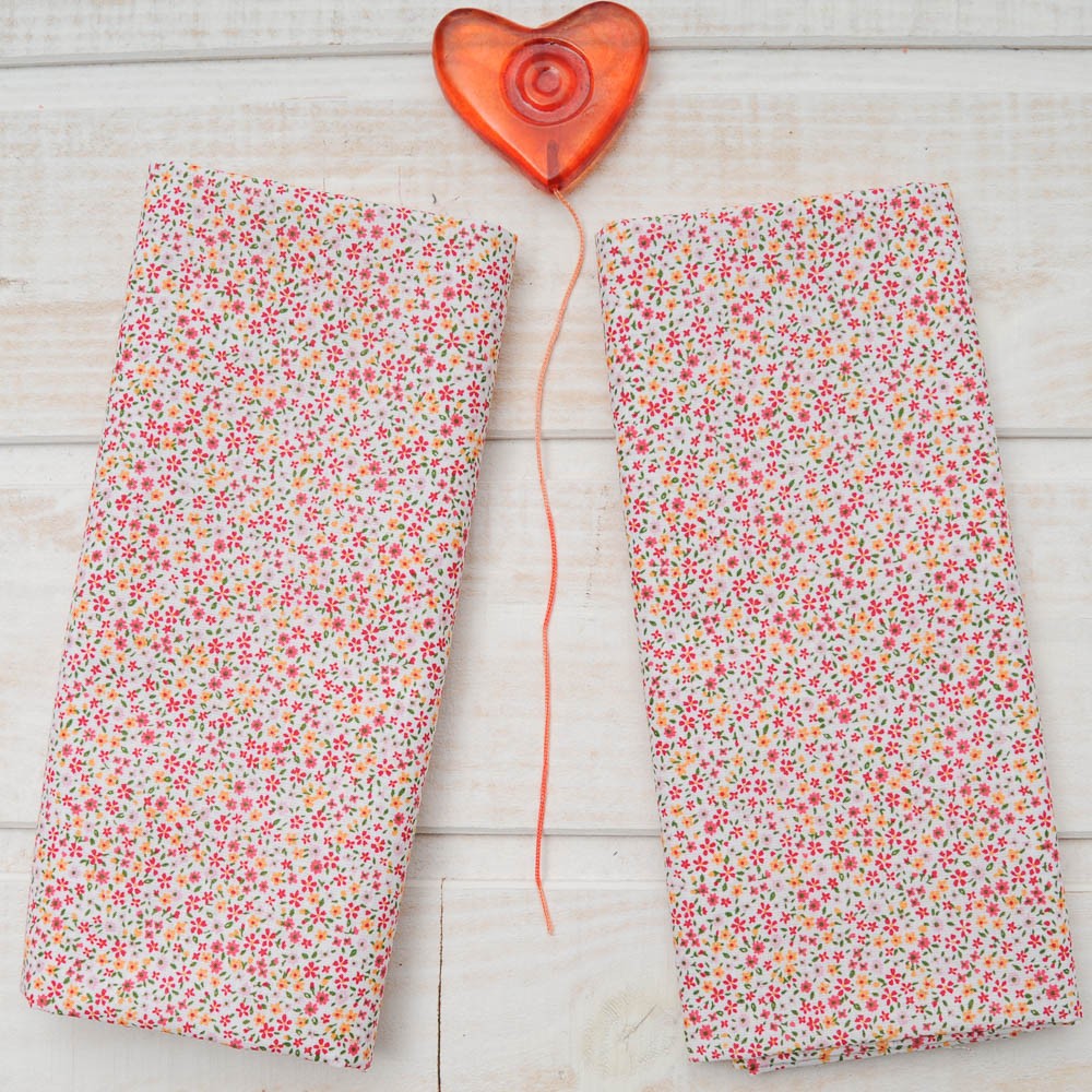 Mini coupon toile coton "Vic BLANC" 50x 75cm
