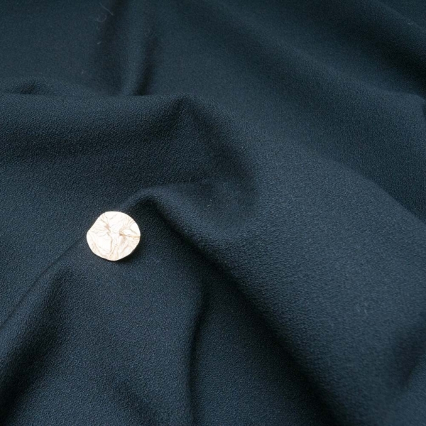 Superbe Crêpe lourd NOIR collection MAJE Viscose Polyester