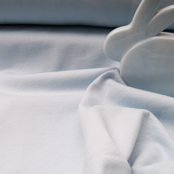 Sweat molleton bleu layette, coton BIO