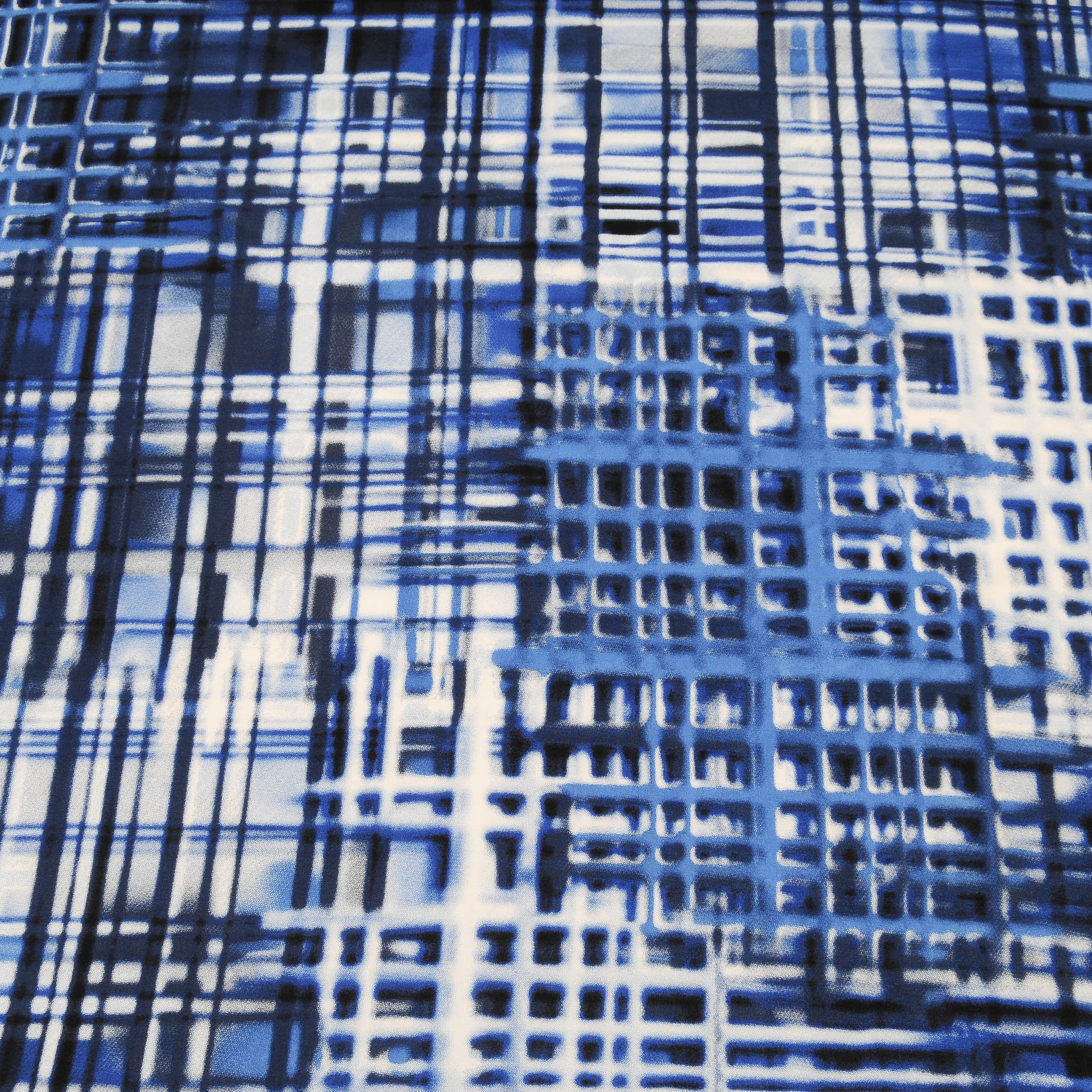 fine viscose bleue blanc