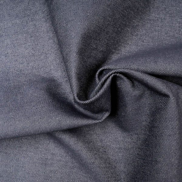 Toile jean Coton bleu denim authentique