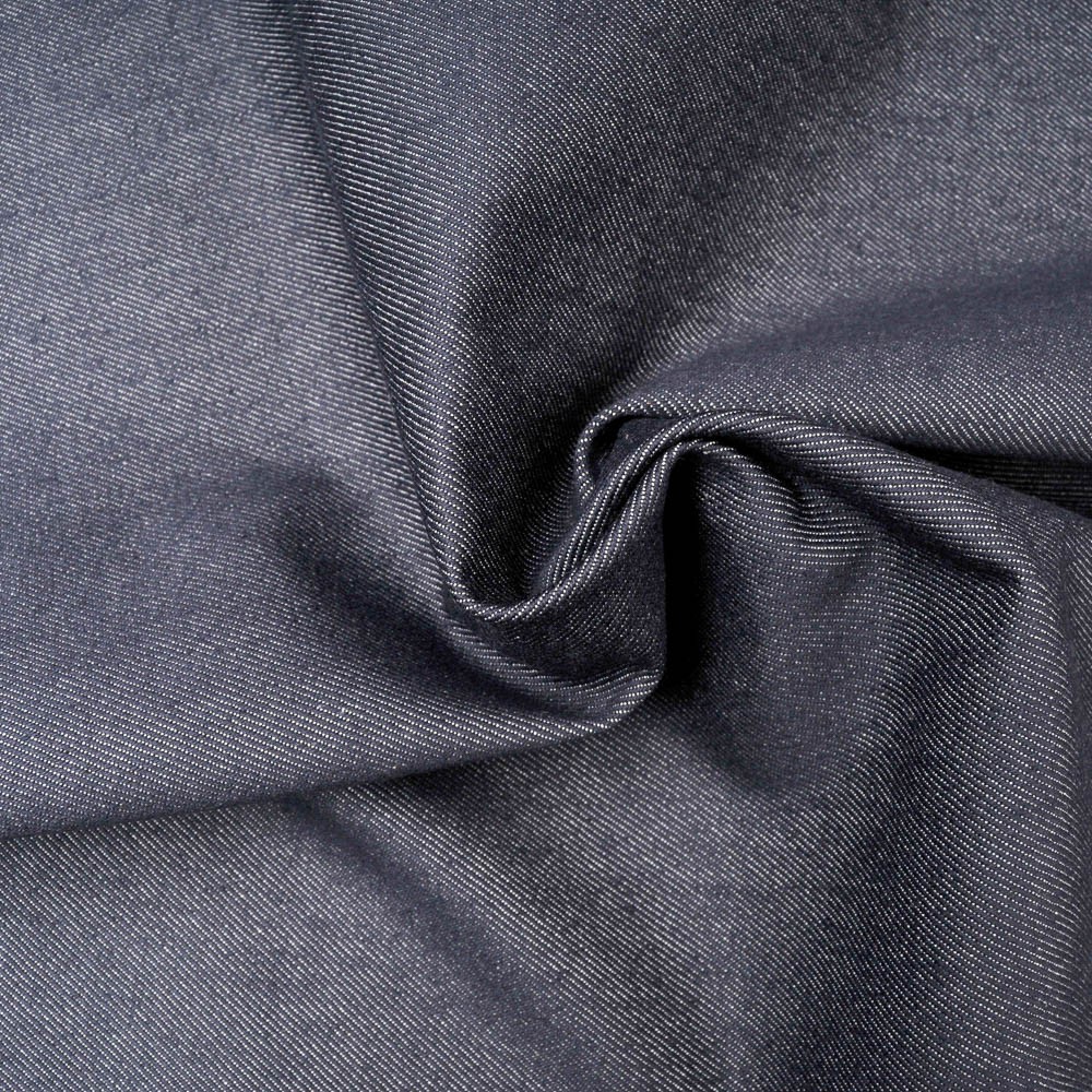 Toile jean Coton bleu denim authentique